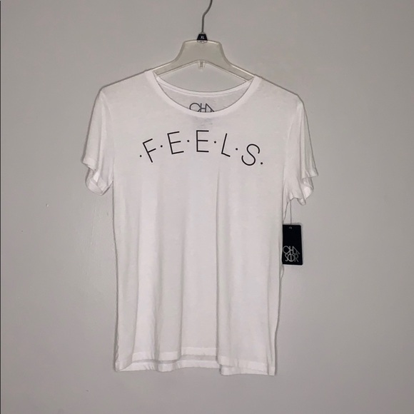 Chaser In my feelings pop culture white t-shirt xl tee graphic short sleeve new - Picture 2 of 6